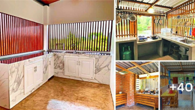 40 Brilliant Ideas for “Slatted Kitchen” to Maximize Natural Ventilation