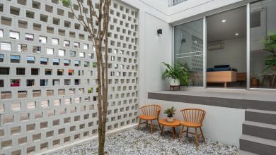 43 Home Decorating Ideas With “Breeze Block” to Provide Privacy & Good Ventilation