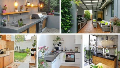 51 ideas for adding a kitchen in the back of the house separated from the house