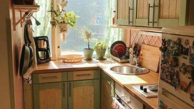 38 Design Ideas to Make “Small Kitchen” Look Bigger, Increasing Kitchen Flexibility