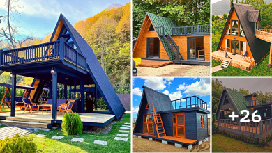 26 Ideas for “A-frame House” With Deck-Balcony to Relax and Enjoy Nature