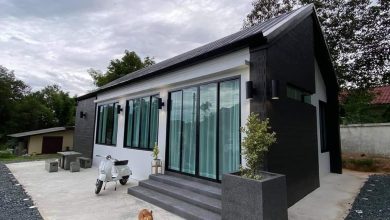 Nordıc Stƴle House Wıth 2 Bedrooms, 2 Bathrooms ın Modern Black Tones
