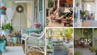 Beautify your porch and garden with charming and elegant decorations