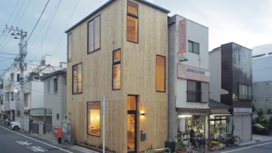 Make Good Use Of Limited Space ‘Narrow-Fronted House’ In Japanese Style