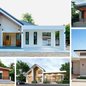 32 Modern “Wıde-Front House” Desıgn Ideas for Wıde and Shallow Lots