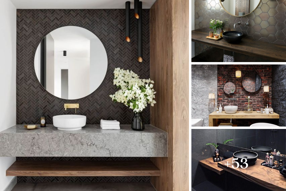 57 ideas for Loft-style Washbasin