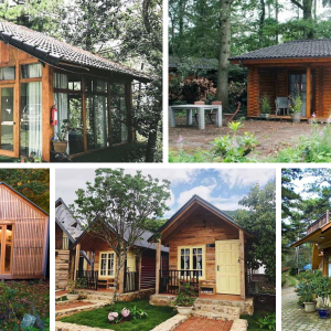 30+ beautıful wooden houses that are perfect for a garden settıng
