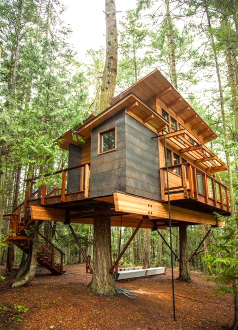 Creative Wooden Treehouse Ideas for All Ages